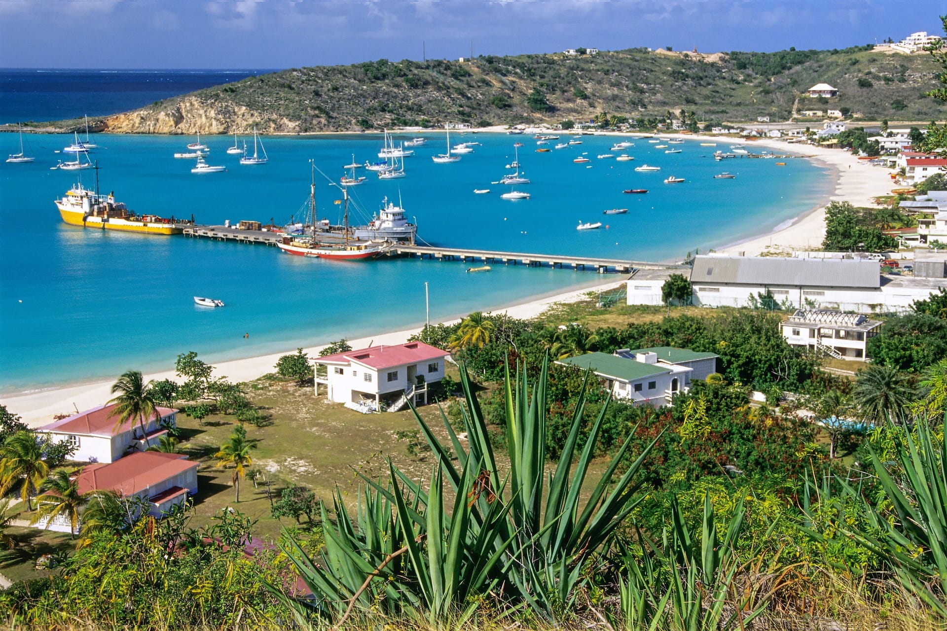 Why choose anguilla for medical school aerial landscape